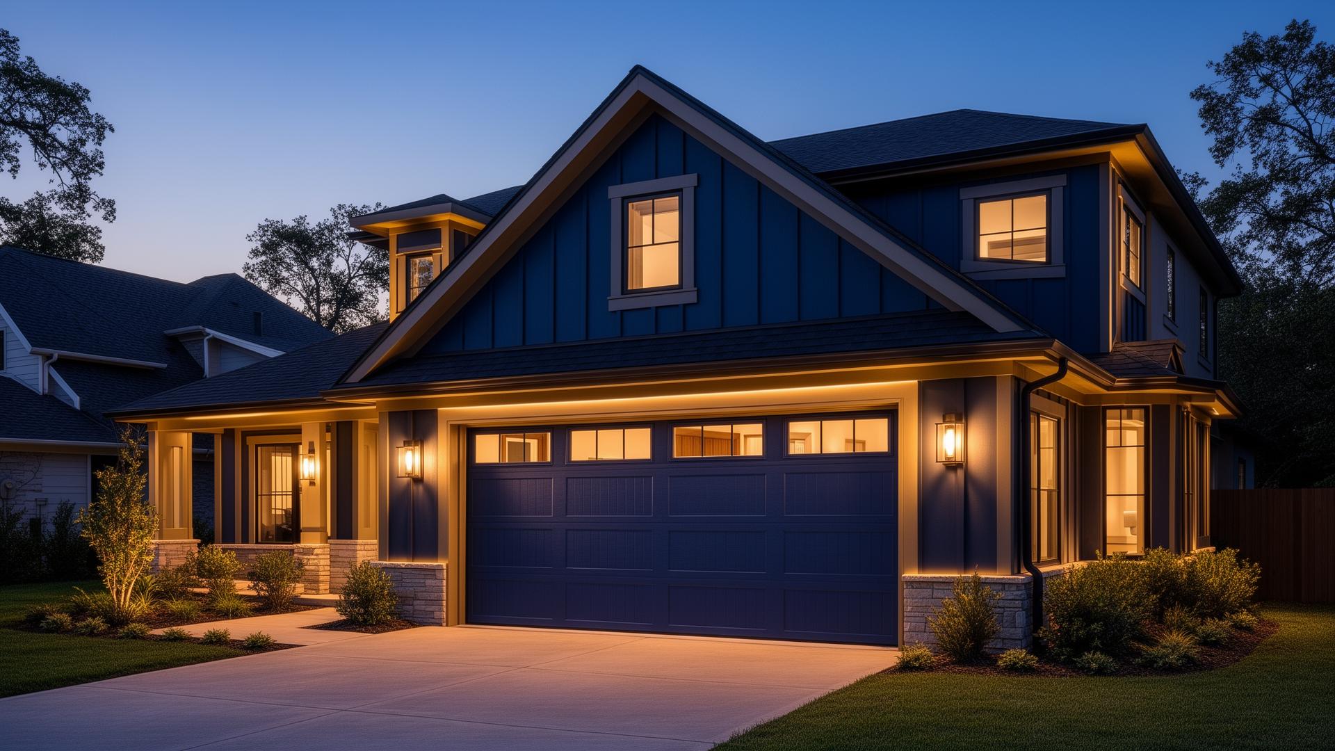 Professional garage door installation by Four Oaks Garage Doors